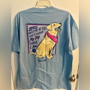 New Blessed Girl T-shirt “Lord, Help Me Be The Kind Of Person…” Size Large